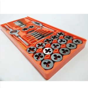 Rekotools-Alaşım Çelik Metrik Kılavuz Pafta Takımı 40'lı