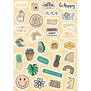Tellgraf Soft Renkli Sticker Seti