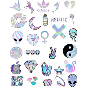 Tellgraf Hologram Görünümlü Sticker Seti