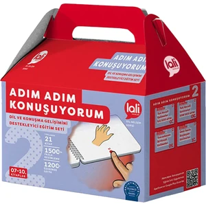 Lali Yayınları Adım Adım Konuşuyorum Terapi Seti 2 Öykü Tezel Bayraktaroğlu 7-10 Yaş Aralığı