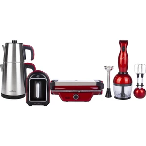 Gurme Plus Red Elektrikli Çeyiz Seti