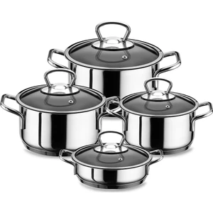 10009 8 Parça Tencere Set Metal Sap