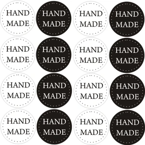 Tellgraf Hand Made Yuvarlak Etiket (3,5x3,5 Cm.)
