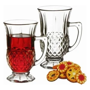 Istanbul Kulplu 6'lı Çay Bardağı