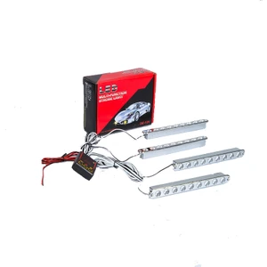 4x9 Ledli Panjur Çakar Lamba Kırmızı/Beyaz-Mavi/Beyaz 54W /LAPA182-1