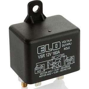 Akü Ayırıcı Gerilime Duyarlı Akıllı VSR Röle 12V 160A