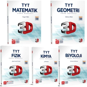 3D Yayınları TYT Sayısal Soru Bankası Seti