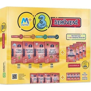 M+ Yayınları 3. Sınıf Serüven Seti Türkçe Matematik Hayat Fen Bilgisi