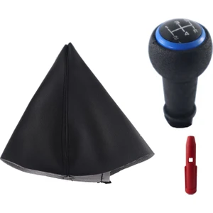 Citroen C3 Vites Körüğü ve Mavi Çerçeve Vites Topuzu