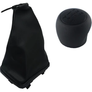 Fiat Linea Siyah Kapak Vites Topuzu ve Çerçeveli Vites Körüğü