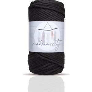 Makrome City Taranan Makrome Ipi 3mm Taranabilir Pamuk Makrome Ipi Makrame Ipi Acı Kahve