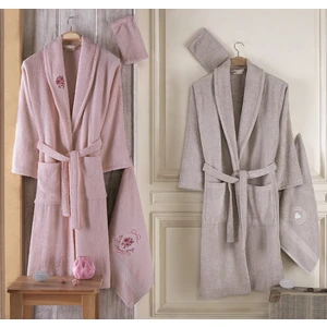 'pamuxu' 8 Pc Pamuklu Bornoz Seti,bornoz,bornoz Takımı,