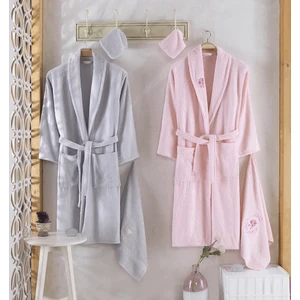 'pamuxu' 8 Pc Pamuklu Bornoz Seti,bornoz,bornoz Takımı,