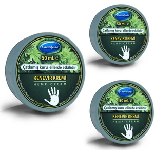 Kenevir El Bakım Kremi 50 ml x 3 Adet