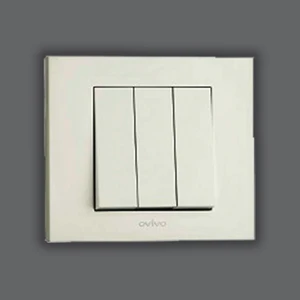 Üçlü Anahtar Beyaz