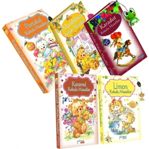 5 Adet Kokulu Masal Portakal-Mandalina-Karadut-Limon-Karamel