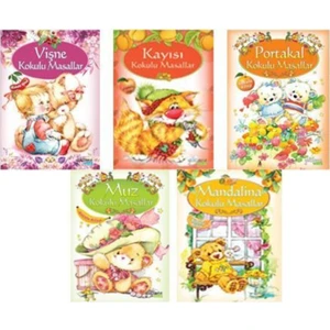 5 Adet Kokulu Masal Vişne-Kayısı-Portakal-Muz-Mandalina