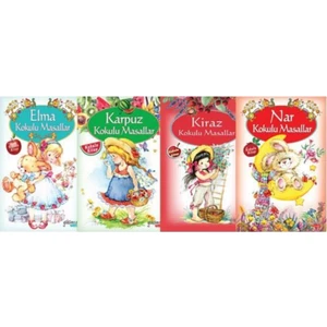 4 Adet Kokulu Masal Elma-Karpuz-Kiraz-Nar