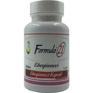 Formula 21 Ebegümeci 60'lı Bitkisel Karışım Kapsül