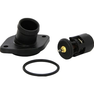 İlkay Otomotiv Golf3 Bora Caddy Polo Termostat Gövdesi Termostatlı [032121110B]