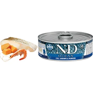 N&d Ocean Tahılsız M.balıklı Karidesli Yavru Kedi Konservesi 80 gr x 12 Adet