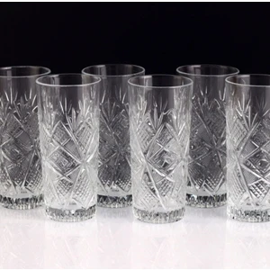 6’lı Rakı Bardağı Takımı, Göz Dekor, 175 cc