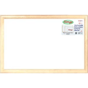 Ahşap Çerçeve Yazı Tahtası 60 x 90 cm