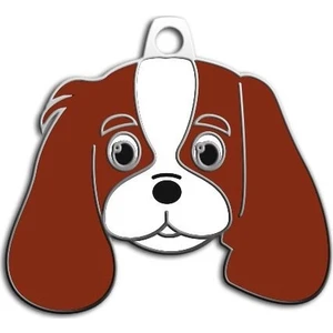Pet Tag Art Cavalier King Charles Köpek Künyesi