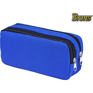 BR-3101 Kalem Kutu 2 Bölmeli Mavi