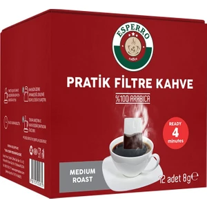 Pratik Poşetli Sallama Filtre Kahve (Medıum Roast)