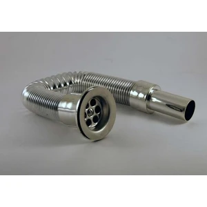 Lavabo Sifonu Metal Görünümlü
