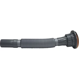 Rekorlu Körüklü Lavabo Sifonu Gri