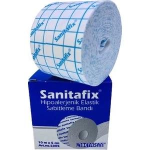 Sanitafix 5305 Esnek Sabitleme Bandı Fix Flaster 10M x 5cm