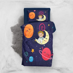 Uzay 3D Pamuk Saten Bebek Nevresim Takımı