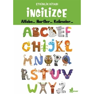 İngilizce Alfabe... Harfler... Kelimeler... - Etkinlik Kitabı