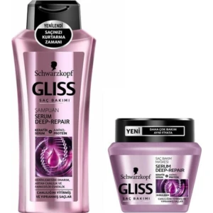 Gliss Serum Deep Repair Şampuan 400ML+MASKE 300ML