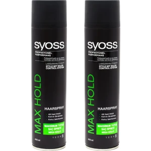 Saç Spreyi Max Hold 400 Ml. x 2 Adet