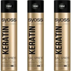 Keratin Saç Spreyi 400 ml 3 Adet
