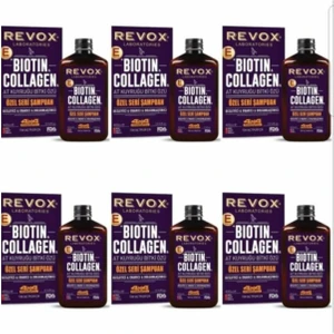 Biotin Collagen At Kuyruğu Bitki Özlü Şampuan 400ML x 6 Adet