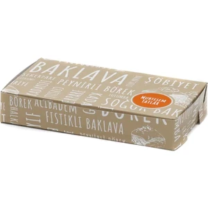 Muhteşem Tatlar  500 gr Baklava Kutusu  100'LÜ