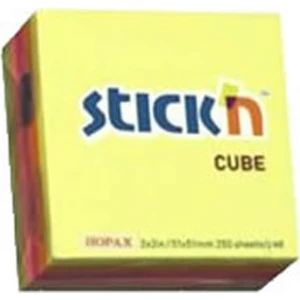 250 Yaprak 50 x 50 Stickn Küp Blok Not Kağıdı