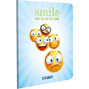 Smile A4 60 Yaprak Kareli Tel Dikişli Defter