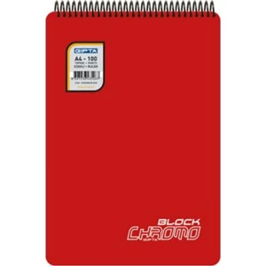Chromo Block A4 80 Yaprak Kareli Bloknot