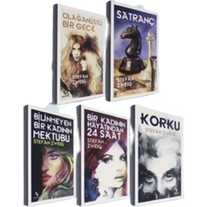 Stefan Zweig Seçme Eserler 5 Kitap  Kutulu