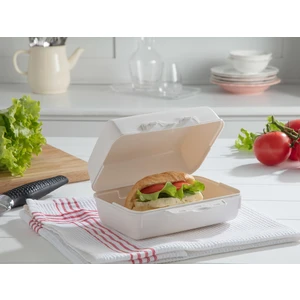 Madame Coco Yvonna Geniş Lunch Box - Soft Ekru