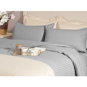 English Home Crystal Ipeksi Twill Tek Kişilik Nevresim Takımı 160 x 220 cm Gri