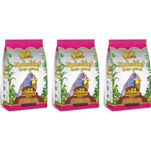 Muhabbet Kuşu Yemi 500 gr x 3 Adet