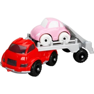 Master Transporter Araba Taşıyıcı Kamyon - Pembe Araba