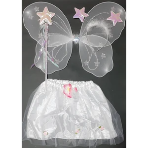 Fun World Etekli Kelebek Kanat Seti 4 Parça- BEYAZ6932561012038