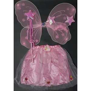 Fun World Etekli Kelebek Kanat Seti 4 Parça Pembe